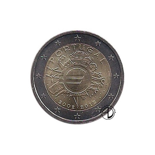Portogallo - 2012 - 2€ Decennale Euro