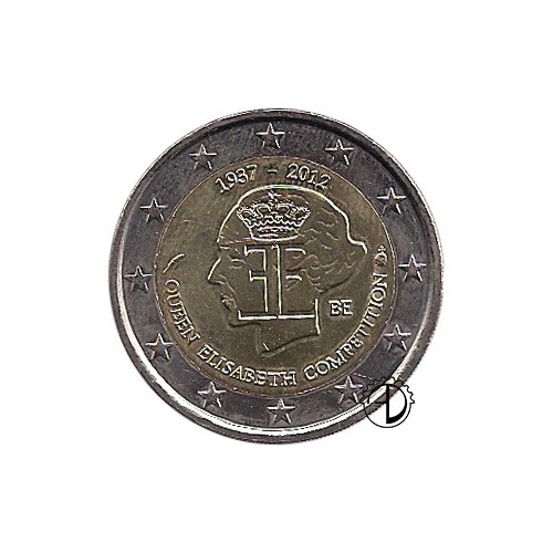 Belgio - 2012 - 2€ Competizione Musicale