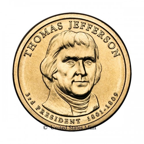 USA $ 2007 Presidente Jefferson