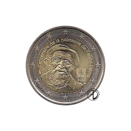 Francia - 2012 - 2€ Abbé Pierre