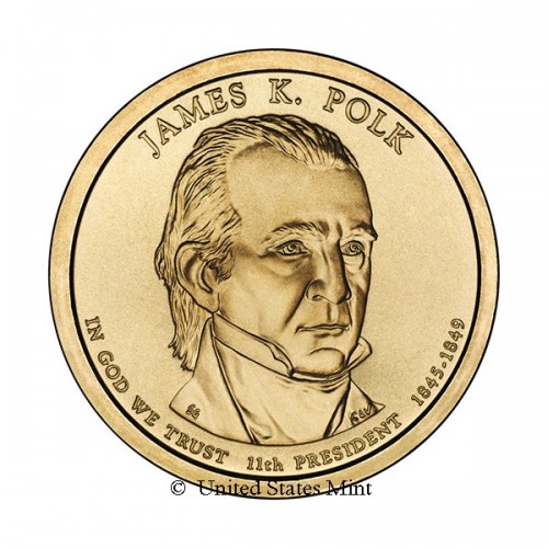 USA $ 2009 Presidente Polk