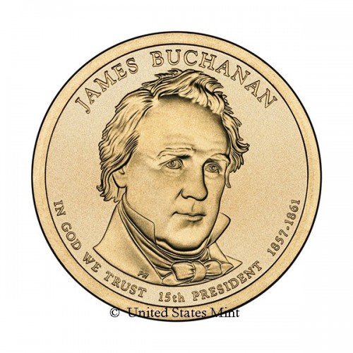 USA $ 2010 Presidente Buchanan