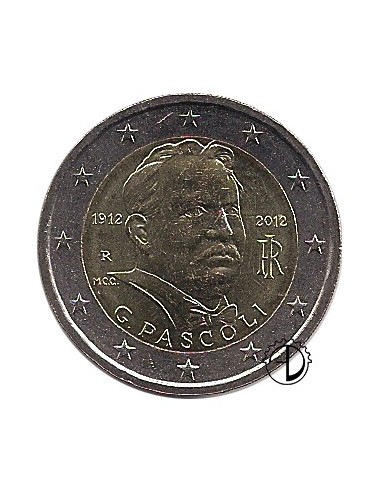Italia - 2012 - 2€ Pascoli