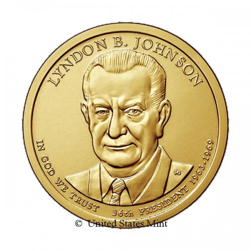 USA $ 2015 Presidente Jonhson