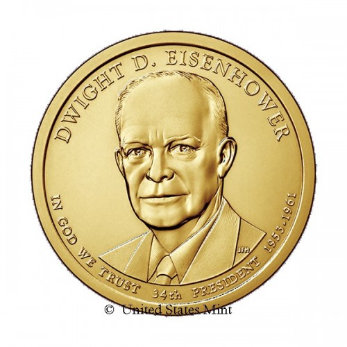USA $ 2015 Presidente Eisenhower