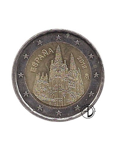 Spagna - 2012 - 2€ Cattedrale di Burgos