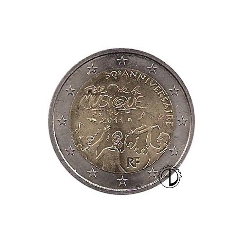 Francia - 2011 - 2€ Musica