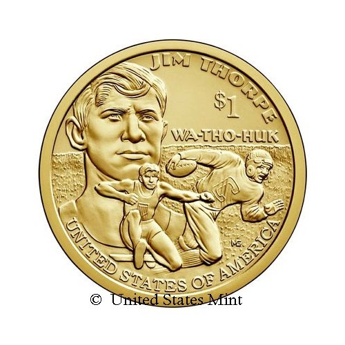 USA $ 2018 Nativi: Jim Thorpe