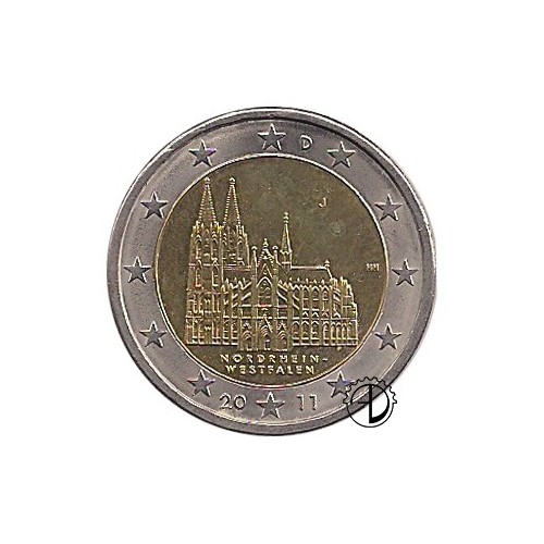 Germania - 2011 - 2€ Duomo di Colonia