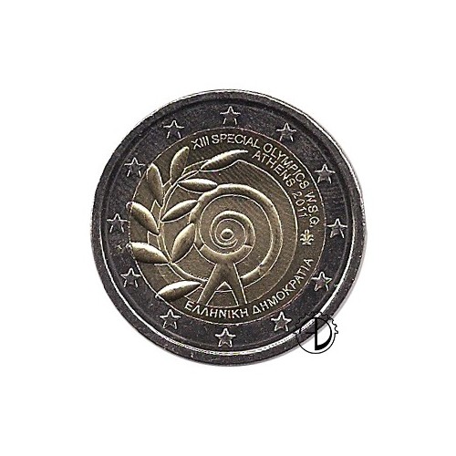 Grecia - 2011 - 2€ Olimpiadi Speciali