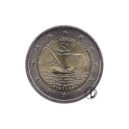 Portogallo - 2011 - 2€ Fernão Mendes Pinto