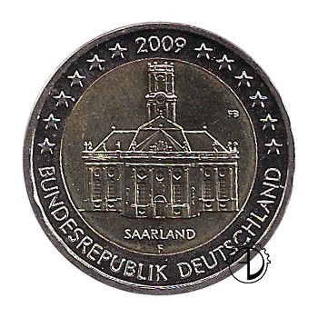 Germania - 2009 - 2€ Ludwigskirche a Saarbrücken