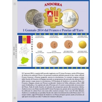 Abafil €uro Money - Andorra 2014