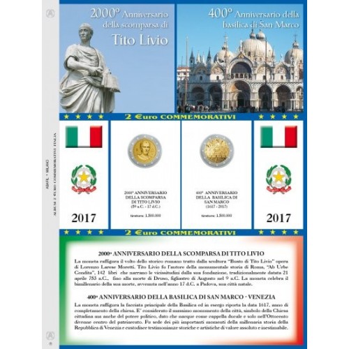 Abafil Italia 2017 2€ comm.