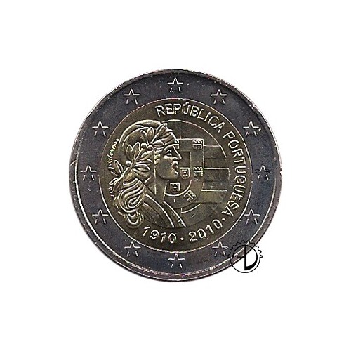 Portogallo - 2010 - 2€ Repubblica