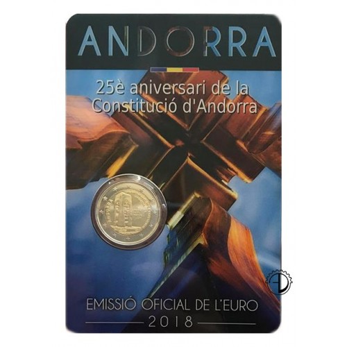 Andorra - 2018 - 2€ Costituzione (in blister)