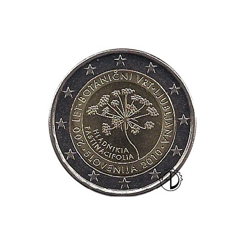 Slovenia - 2010 - 2€ Orto Botanico