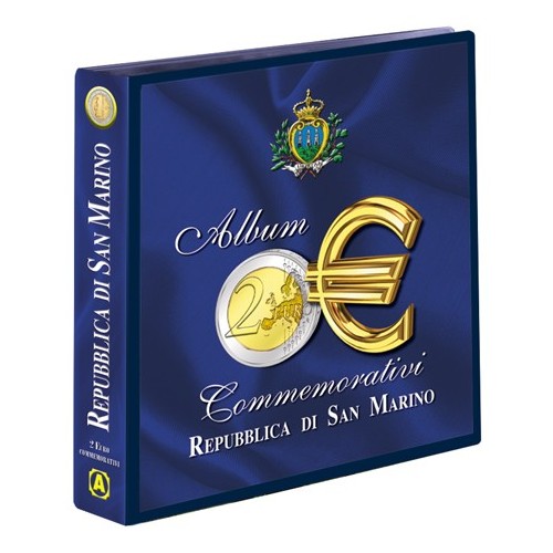 Abafil San Marino 2€ Comm. SOLO Cartella