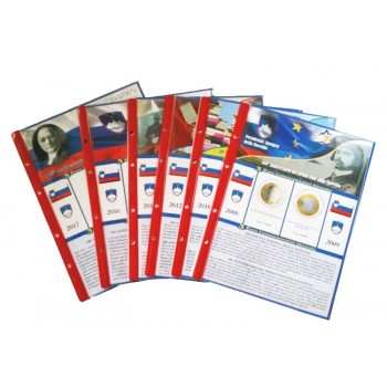 Abafil Slovenia 3€ Comm. Fogli 2008/17