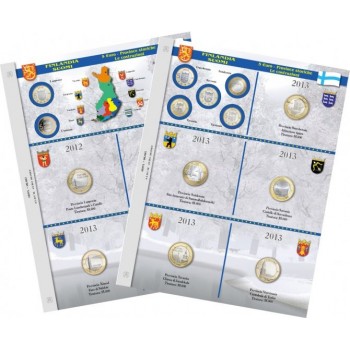 Abafil Finlandia 5€ Comm. Fogli 2010-17