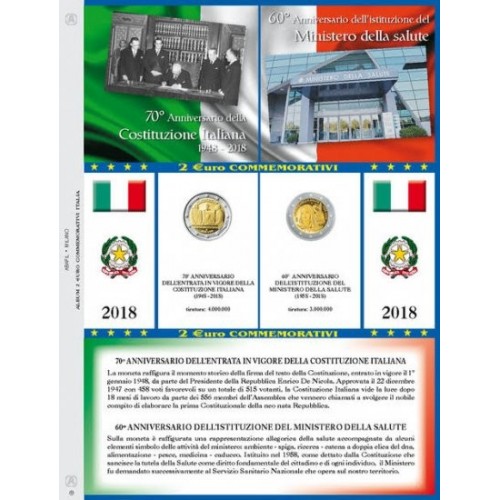 Abafil Italia 2018 2€ comm.