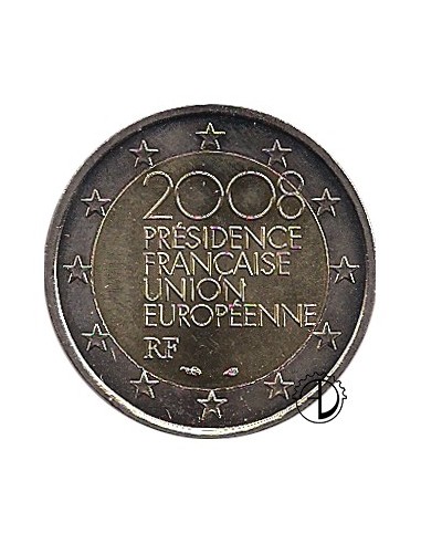 Francia - 2008 - 2€ Presidenza del Consiglio europeo
