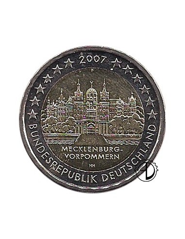 Germania - 2007 - 2€ Castello di Schwerin
