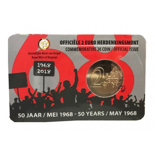 Belgio - 2018 - 2€ Rivolta (versione francese)