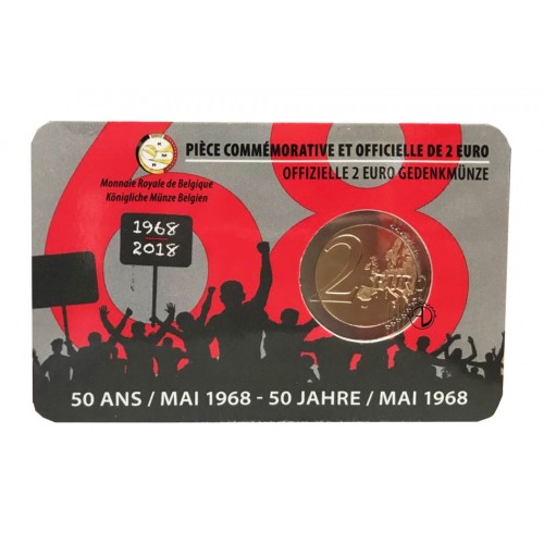 Belgio - 2018 - 2€ Rivolta (versione olandese)