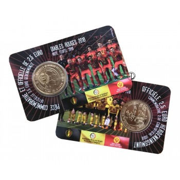 Belgio - 2018 - 2,50€ Calcio