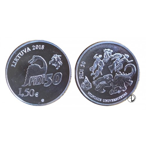 Lituania - 2018 - 1,50€ Vilnius