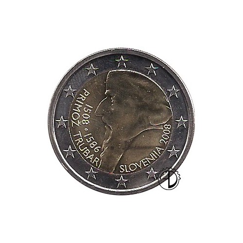 Slovenia - 2008 - 2€ Primož Trubar