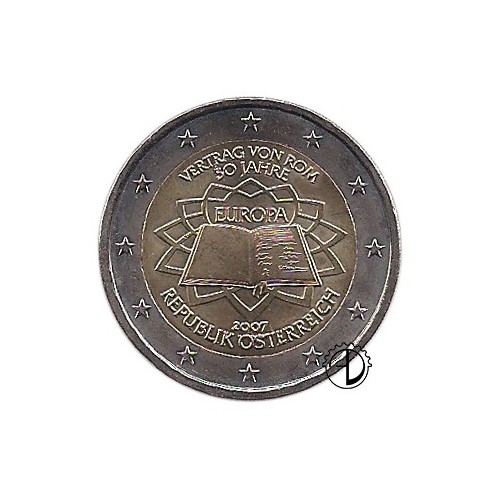 Austria - 2007 - 2€ Trattato di Roma