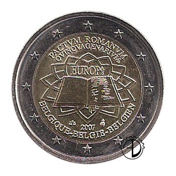 Belgio - 2007 - 2€ Trattato di Roma