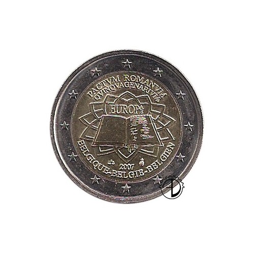 Belgio - 2007 - 2€ Trattato di Roma