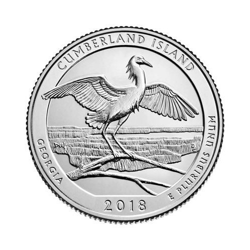 USA 1/4$ 2018 Pictured Rocks