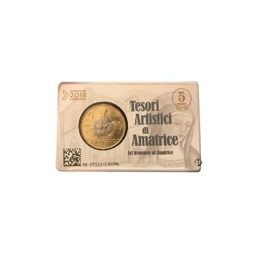 Italia - 2018 - 5€ Tesori di Amatrice