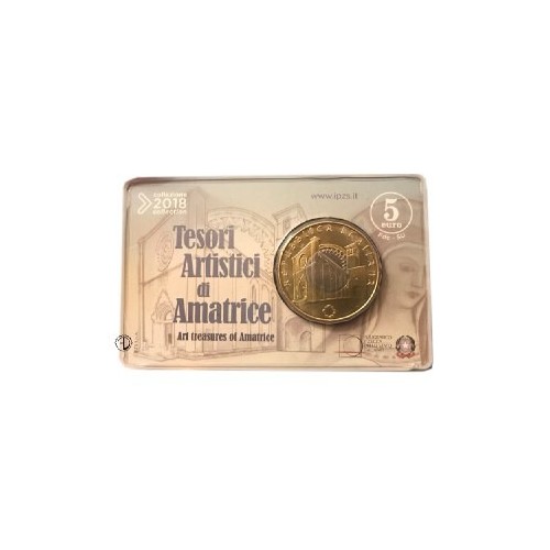 Italia - 2018 - 5€ Tesori di Amatrice