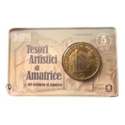 Italia - 2018 - 5€ Tesori di Amatrice