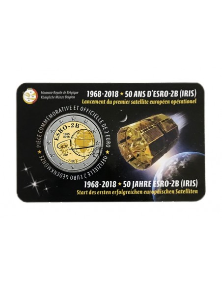 Belgio - 2018 - 2€ Satellite (v. francese)