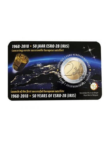 Belgio - 2018 - 2€ Satellite (v. francese)