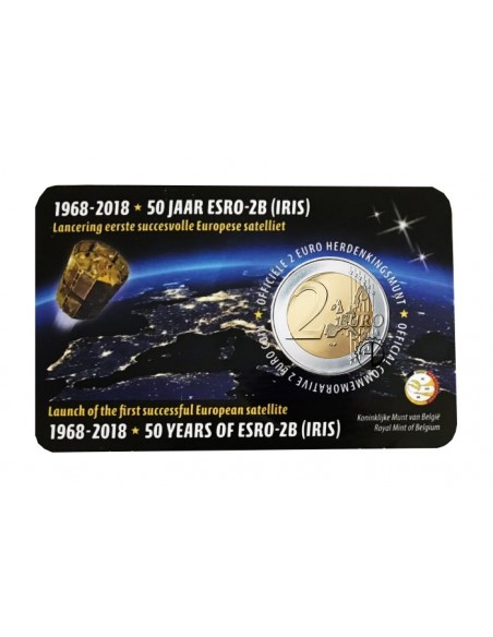 Belgio - 2018 - 2€ Satellite (v. francese)