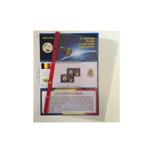 Abafil Foglio 2€ 2018 Belgio Primo Satellite
