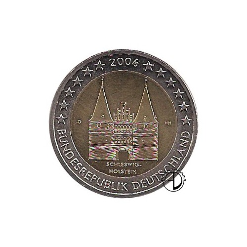 Germania - 2006 - 2€ Porta di Lubecca