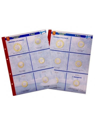 Abafil Finlandia 5€ Comm. Foglio 2018