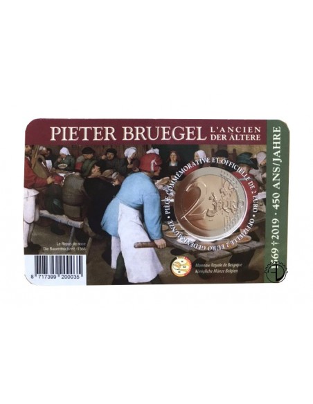 Belgio - 2019 - 2€ Bruegel (v. olandese)