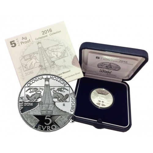 Italia - 2016 - 5€ Villa Cicogna PROOF