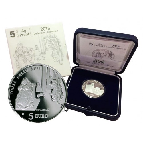 Italia - 2016 - 5€ Recanati PROOF