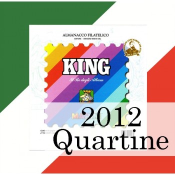 Fogli Italia 2012 Quartine - King