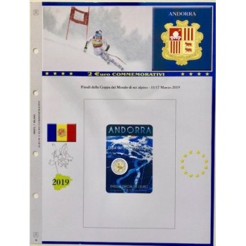 Abafil Fogli 2€ Comm. 2019 Andorra